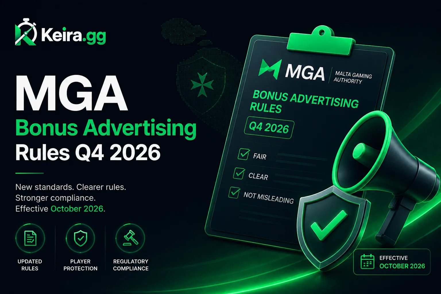 MGA Bonus Rules Q4 2026